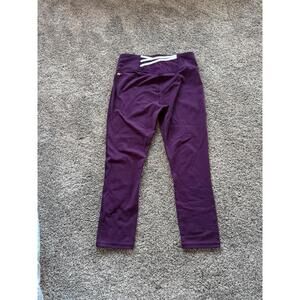 Fabletics womens‎ purple/plum pull on leggings size Large